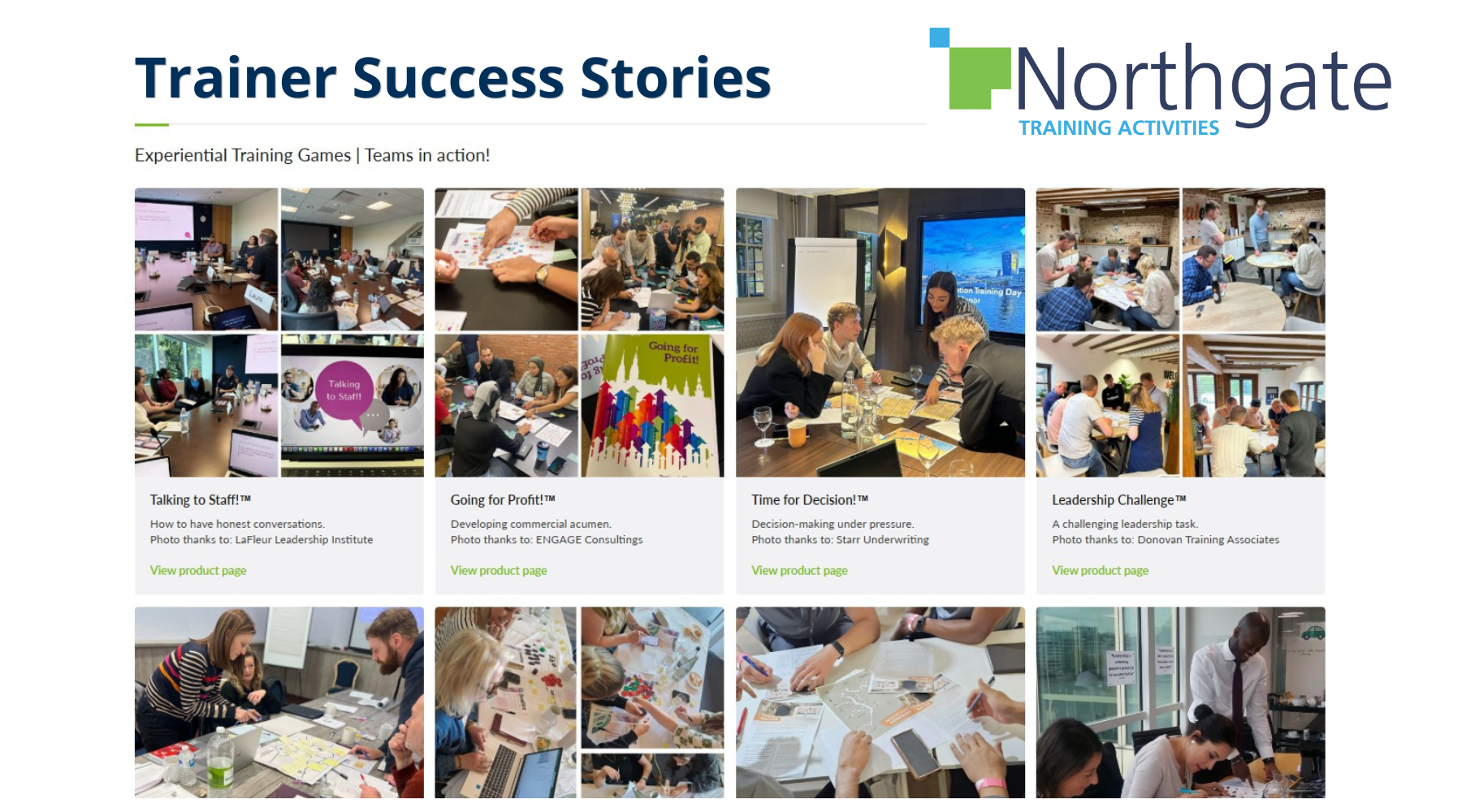 Trainer Success Stories & Gallery of Games in Action 🎉