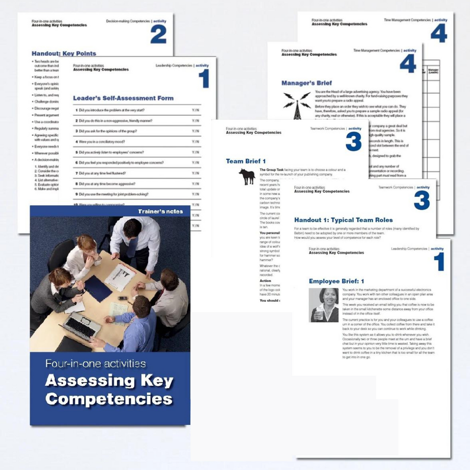 4-in-1: Assessing Key Competencies™ | Training Activity