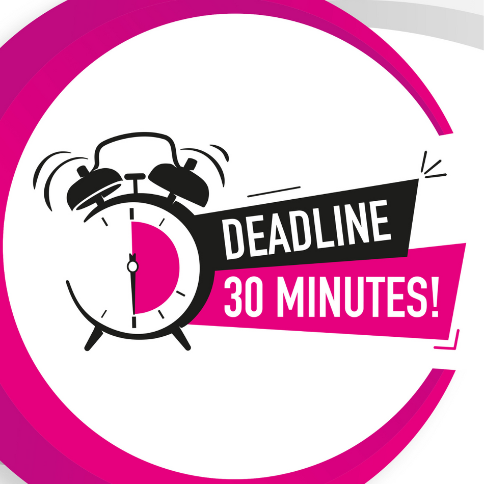 Deadline 30 Minutes!™ | Time Management Training Activity