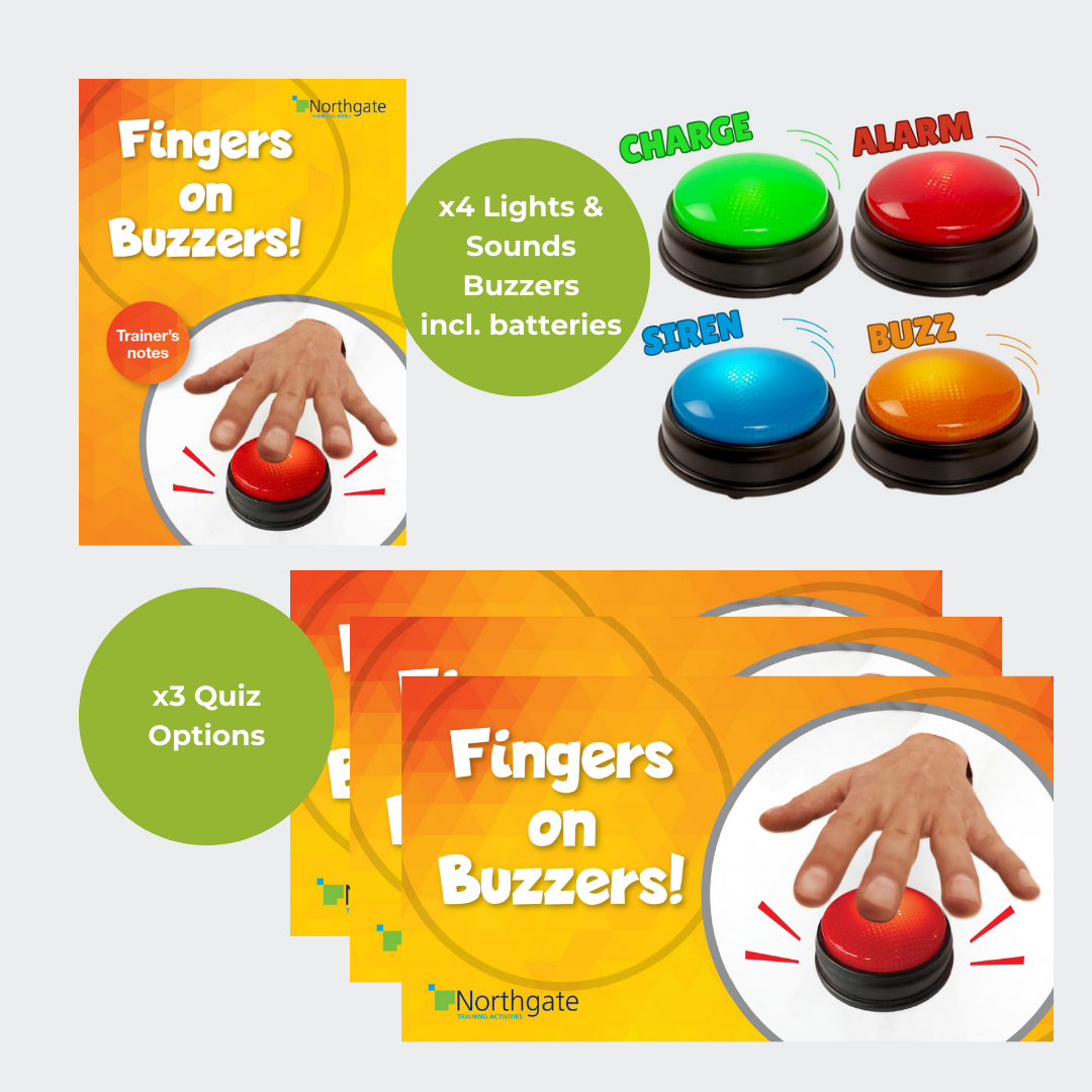 Fingers on Buzzers!™| Icebreaker QUIZ – Northgate Training Ltd